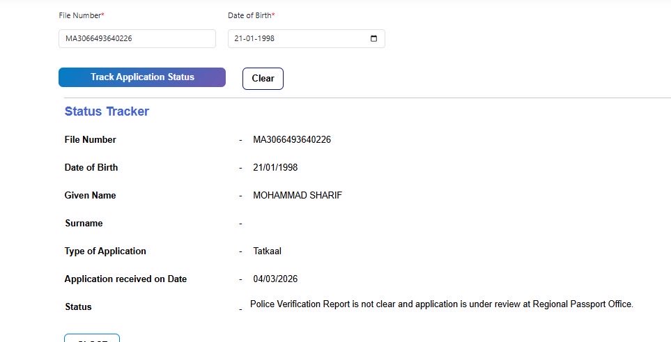 vymigrate's tweet photo. @passportsevamea please assist with this passport application - https://t.co/j67JXJ1FvO