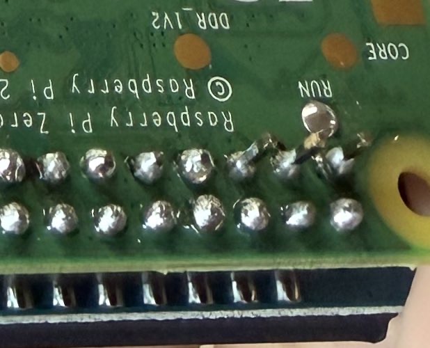 Megabits_Studio's tweet photo. There are still two GPIO pins left after installing the DPI screen. I’m thinking about reusing all the switches from the original board with a bridge micro-controller, so I extended those pins. But I’m pretty happy with what I already have. https://t.co/hmil98Lhil