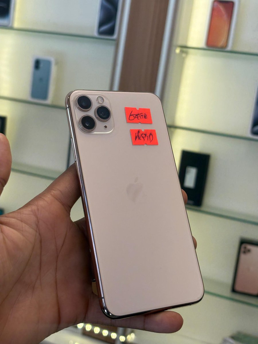 Premium Used 

Iphone 11PROMAX 64GB 
Battery massage 
off id 
(180k only )

📍Kaduna Central Market kasupda plaza 
📞wa.me/2348100112927