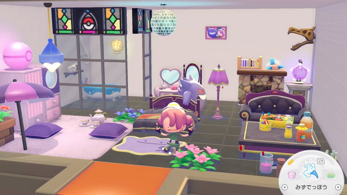 ♪もしも私が家を建てたなら～小さな家を建てたでしょう～…大きな窓～(スケスケ風呂)と…小さなドアと…部屋には古い暖炉があるのよ～♪…