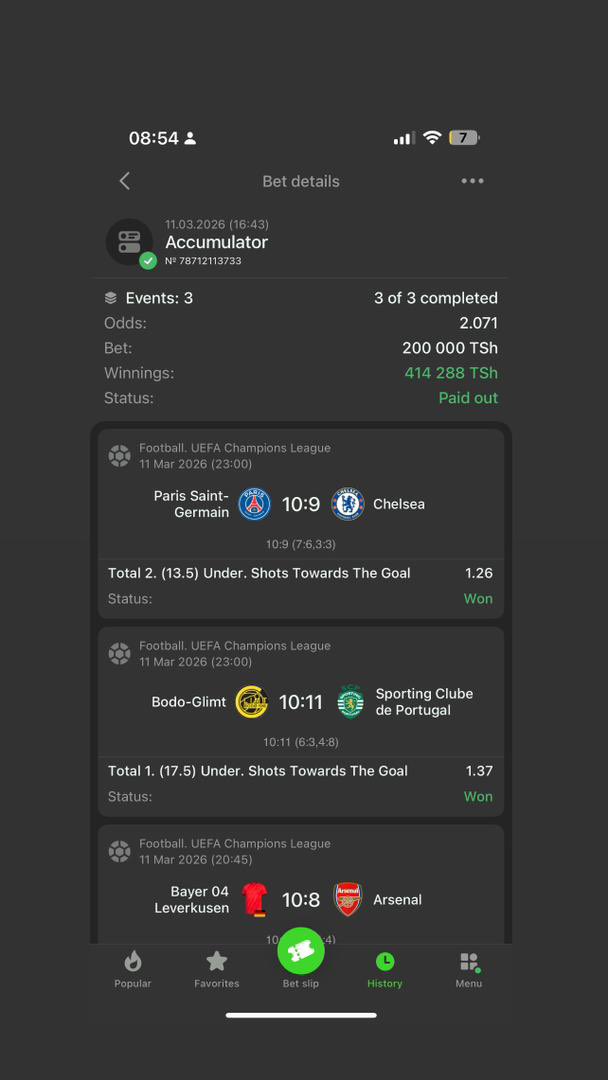 *ODDS 2  BOOM BOOM situation💥💥💥💥💥*

𝗖𝗢𝗡𝗚𝗥𝗔𝗧𝗨𝗟𝗔𝗧𝗜𝗢𝗡𝗦  🎉
✅✅✅✅✅✅✅✅

Site : Fansport
Register now 👉: cutt.ly/1rTWSoDC

Use my Promo code 👉Suma
Register by using promo code to get huge bonuses 💸

Turn off VPN and Stake High.