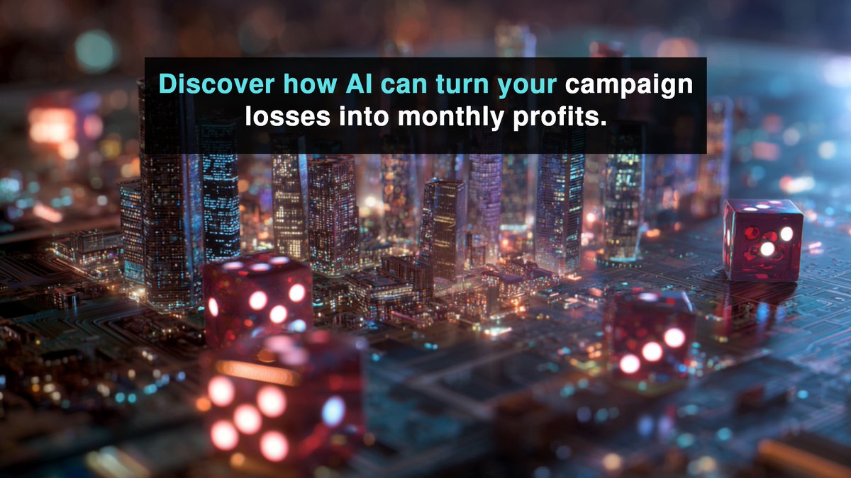 WiseWealth48549's tweet photo. Stop losing money to AI-optimized campaigns. 
👇👇
https://t.co/A954RuKiUU 

#AIAffiliateAdvantage #CopyPasteProfitSystem #OptimizeWithAI https://t.co/wrq5iL3g3s
