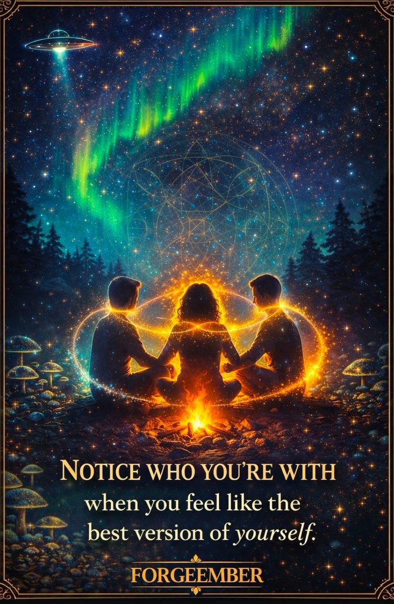 Who makes you the best version of yourself? Who fills your cup rather than drains it?

🤔