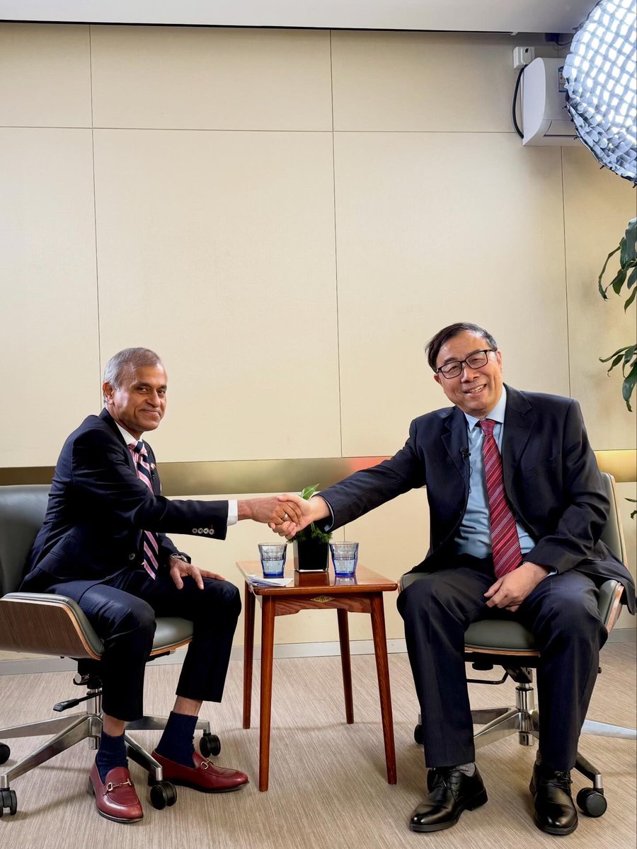 Siddharth Chatterjee 常启德 tweet media