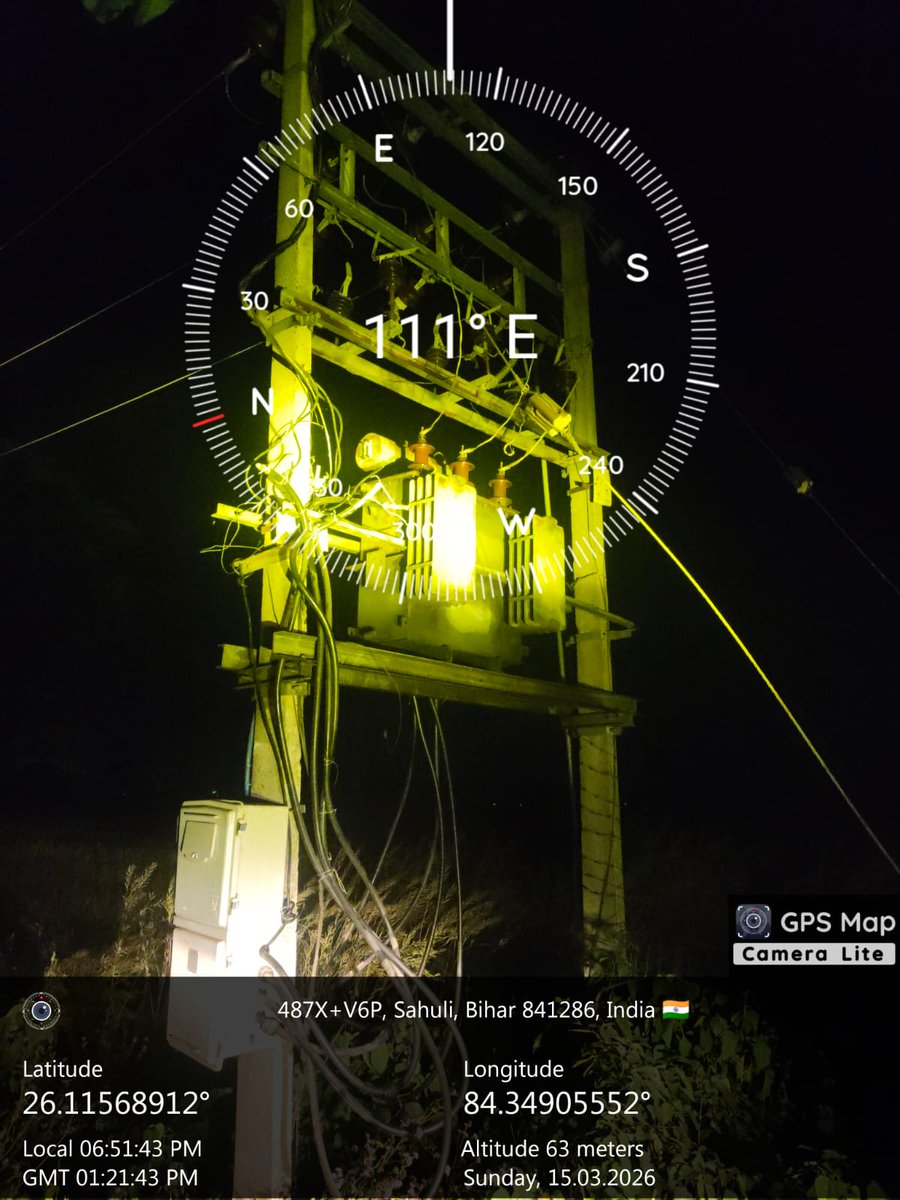 RaajputAbhay's tweet photo. @SEVA_NBPDCL 
Dear EB department , we are facing frequent transformer failure, and cable burn cases at Sahuli village
Sub division - Raghunathpur
Due to which villagers along with telecom tower is facing issues 
Tower ca no. - 127509968684
Kindly resolve permanently https://t.co/Yn74UoKVAz