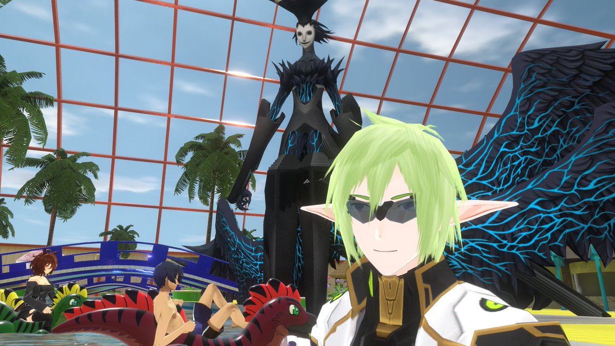 AArirty's tweet photo. Some photos from hanging out at the Lazy Lizard Water Park with some friends and also some art I made
#vrchat #pso2 #casra #art https://t.co/Si9cJd8dbt