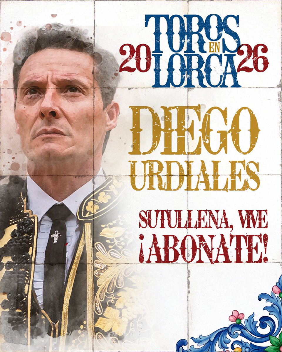 DIEGO URDIALES se presenta en #Sutullena. La pureza y la clase. El sabor del clasicismo.

🚨 Compra ya tus 𝗔𝗕𝗢𝗡𝗢𝗦 en las Taquillas del Teatro Guerra.

📲🎟 Venta online: bacantix.com/entradas/webfo…

#Unlujodetemporada 
#SutullenaVive