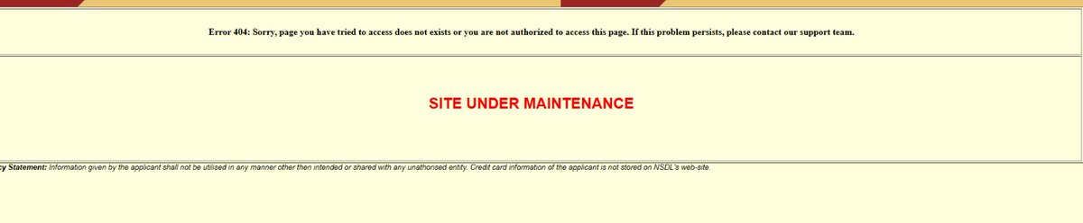 We tried to apply for TAN, but after payment deduction, it shows a server error. This has happened twice—last week too. We need to pay multiple times per TAN, and duplicate payments are not being refunded. Is this a new business model of <a href="/NSDL_Depository/">NSDL - National Securities Depository Limited</a>

1 Transaction Number