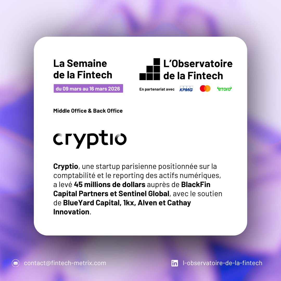L'Observatoire de la Fintech tweet media