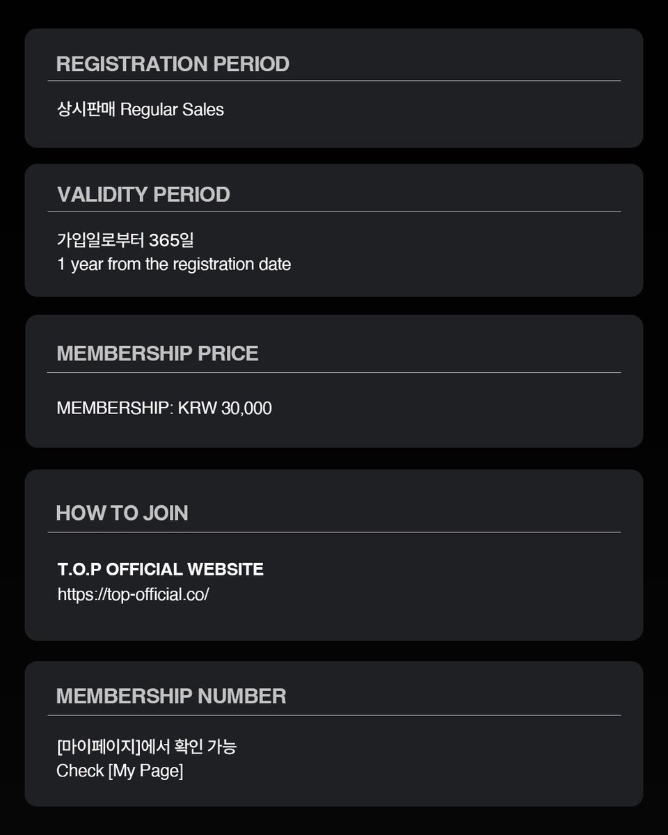 choidot's tweet image. [#TOP NEWS] 260316  T.O.P OFFICIAL MEMBERSHIP   【TOPSX】 오픈 안내 

➖ HOW TO JOIN: T.O.P OFFICIAL WEBSITE
top-official.co

#탑 #TOPSX #TOPSPOT_PICTURES