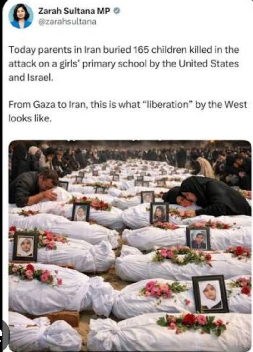 Why is The UNITED STATES OF ISREAL TARGITING CHILDREN OF IRAN AND GAZA ?