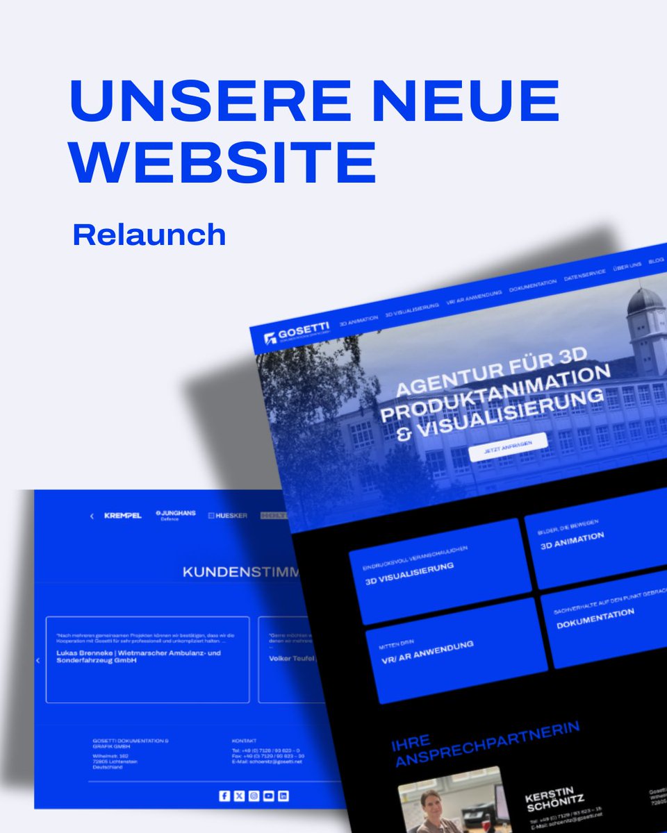GosettiDoku's tweet photo. Unsere neue Website ist Online und wer sich dafür interessiert, was wir eigentlich machen oder wie diese neue Website nun aussieht, darf gerne in den Link im ersten Kommentar klicken. https://t.co/e71D6dqzei