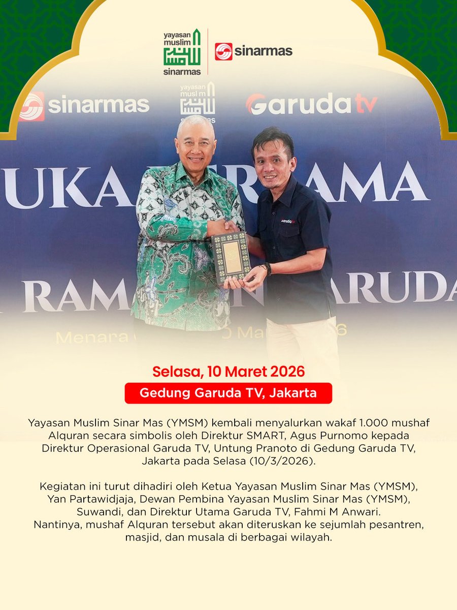 Sinar Mas tweet media