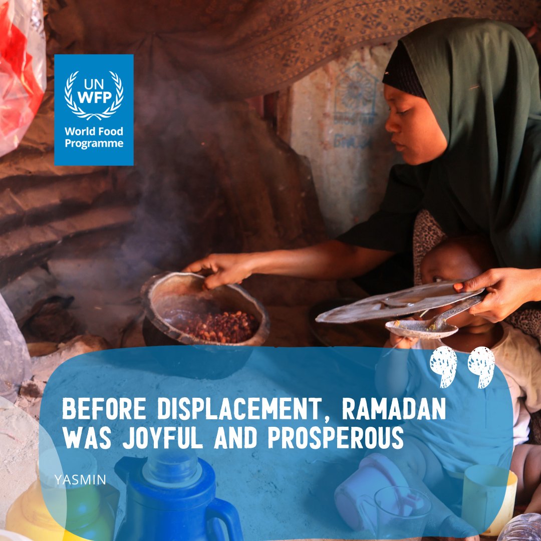 Ramadan is a time of faith and endurance. 🌙

For Yasmin, a breastfeeding mother, there were days when iftar was simply just water.

With support stretched thin this Ramadan, families across Somalia are facing growing difficulty.

<a href="/WFP/">World Food Programme</a> is racing against time to reach them. 🤲