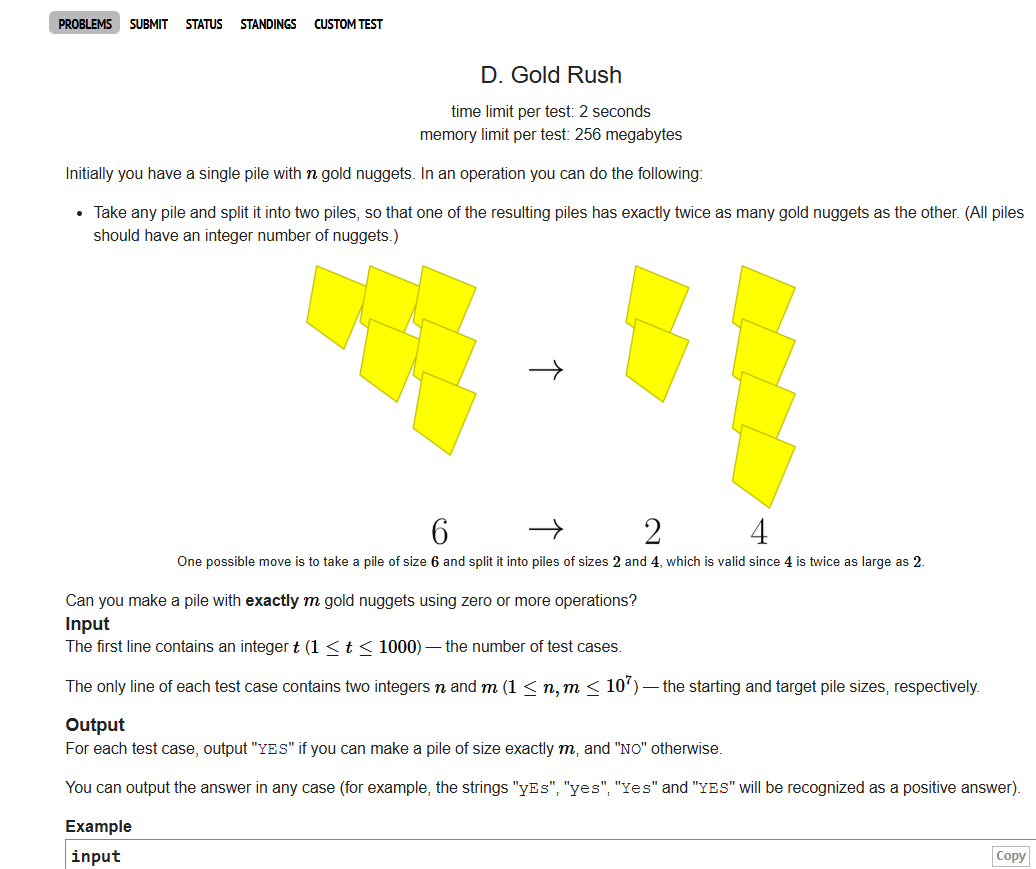 ajmainfayek_100's tweet photo. Today’s practice on Codeforces:
Solved
• B. Beautiful Array
• D. Gold Rush
Every problem solved improves my problem-solving skills a little more.
On to the next one 🚀
#Codeforces #CP
 #ProblemSolving
#ProblemSolving
#Algorithms
#DataStructures
#AlgorithmicThinking https://t.co/nNhN1wzT93