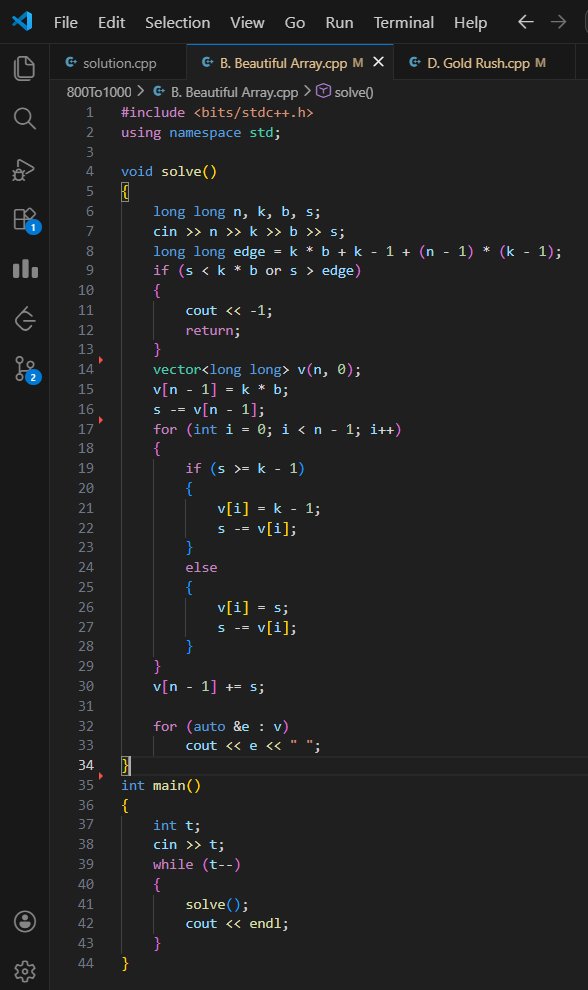 ajmainfayek_100's tweet photo. Today’s practice on Codeforces:
Solved
• B. Beautiful Array
• D. Gold Rush
Every problem solved improves my problem-solving skills a little more.
On to the next one 🚀
#Codeforces #CP
 #ProblemSolving
#ProblemSolving
#Algorithms
#DataStructures
#AlgorithmicThinking https://t.co/nNhN1wzT93