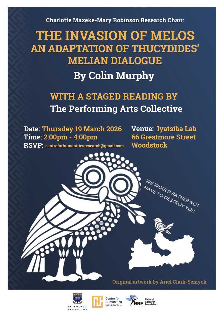 Centre for Humanities Research tweet media