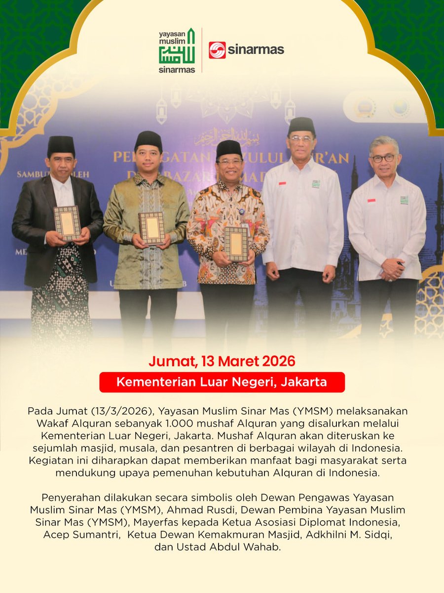 Sinar Mas tweet media