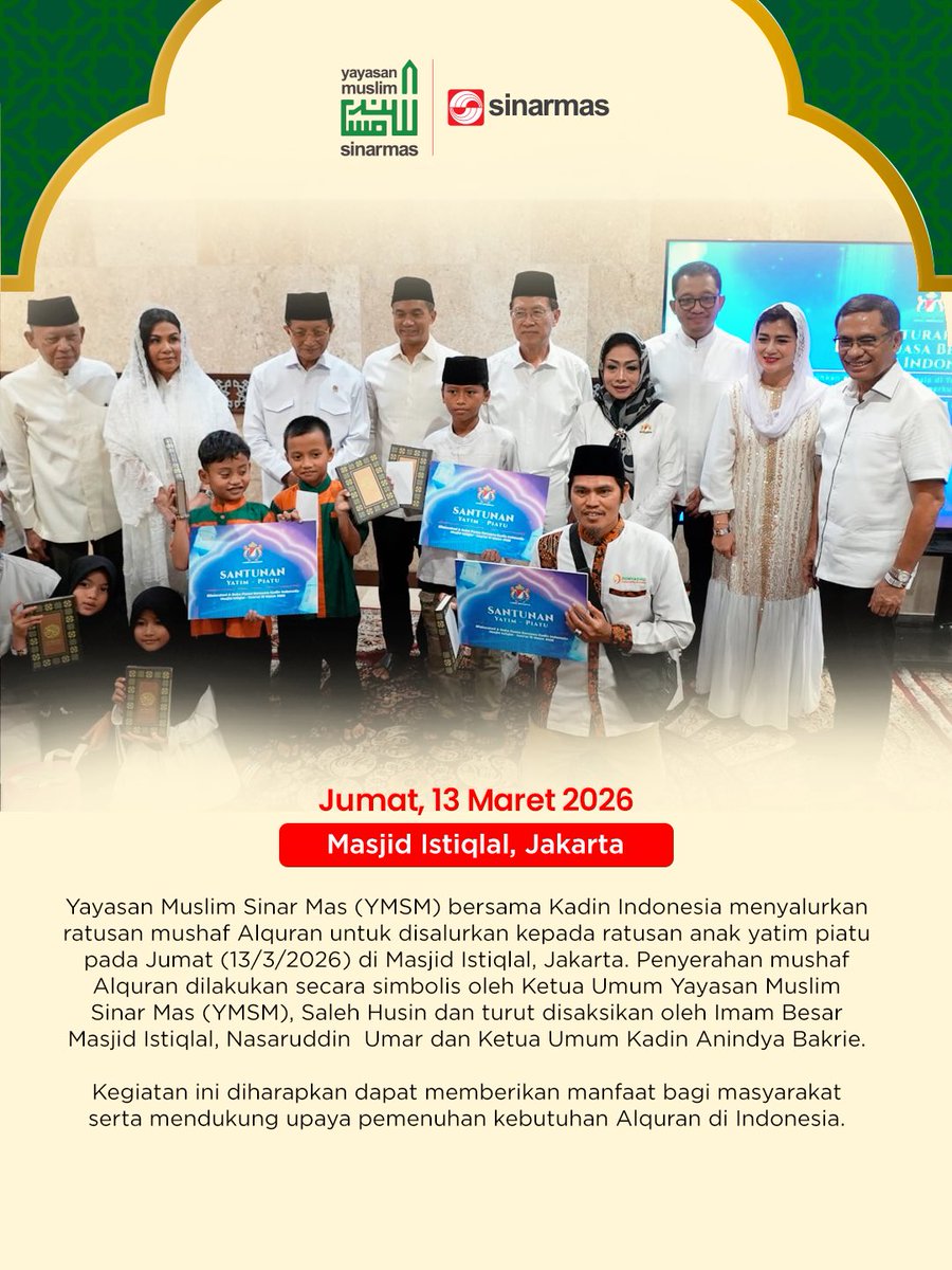 Sinar Mas tweet media