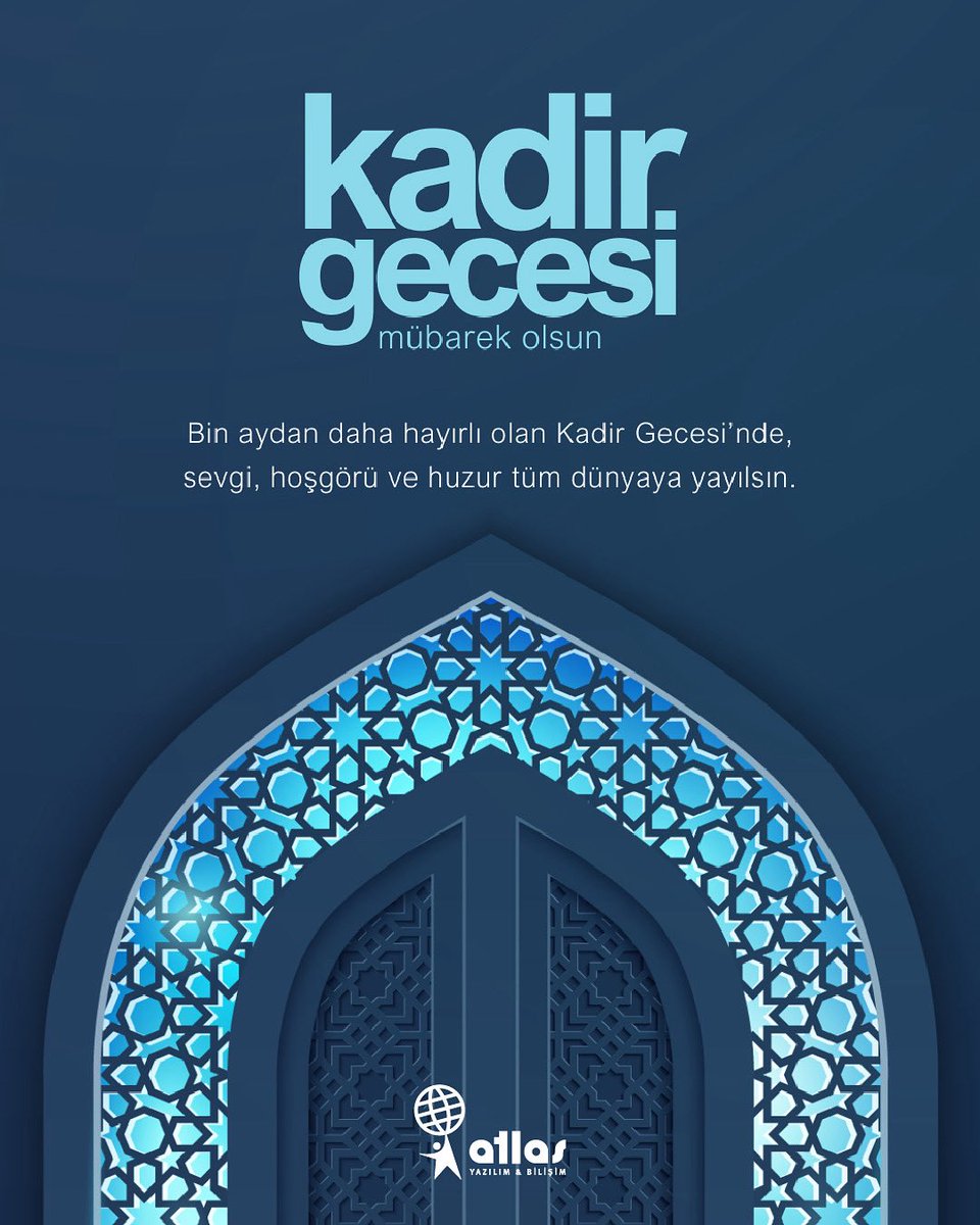 Duaların kabul olduğu bu mübarek gecede kalplerimiz huzurla dolsun.
Kadir Gecemiz mübarek olsun. ✨

#kadirgecesi
