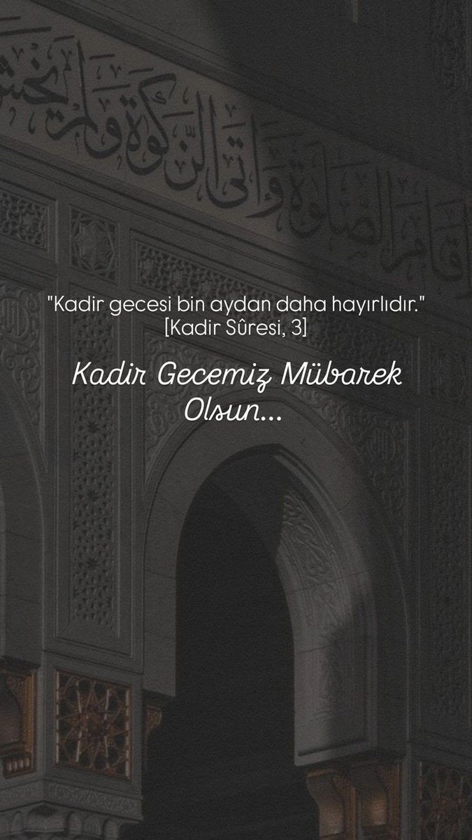 defne_islam's tweet photo. "Biz onu mübarek bir gecede indirdik"(44/3)

#KadirGecesimübarekolsun https://t.co/1V3aATZF5f
