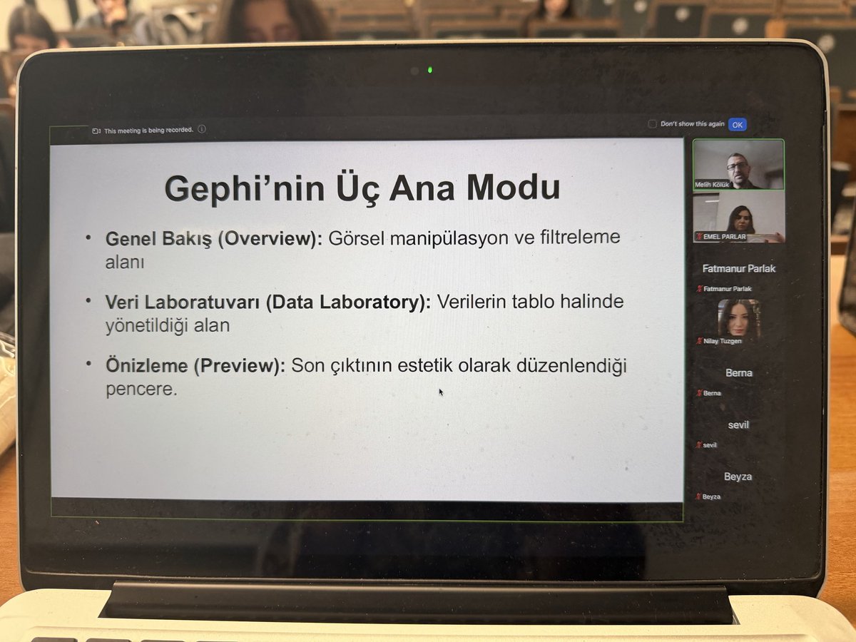 emelparlar2's tweet photo. Tubitak 1001 projemizin sosyal ag analizine gırıs egıtımı basladı. https://t.co/vWZyWWMEPd