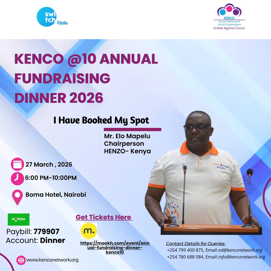 Kenyan Network of Cancer Organizations tweet media