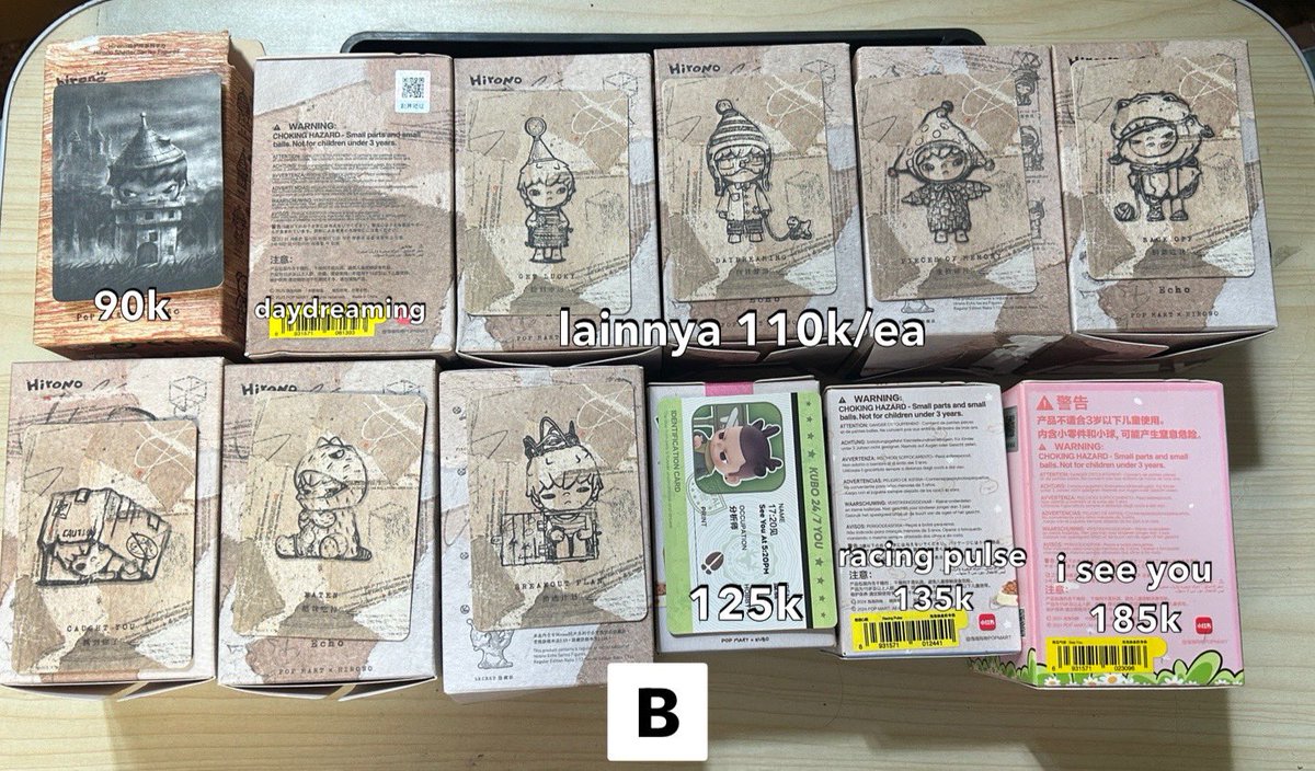 WTS AAB HIRONO &amp; KUBO READY 🇮🇩

all BNFC sealed foil, kecuali COM series unsealed foil

pict A harus pair pict B 1 pcs
pict B bisa di take satuan

price exc admin 🍊 18%
split pay ✅
beli banyak bisaa nego harga
siap kirim yaaa 

more detail bisa langsung cus dm ajaa 🤩🫶🏻