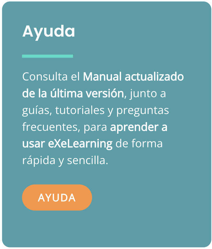 exelearning_sp's tweet photo. ¿Quieres aprender a usar #eXeLearning de forma rápida y sencilla? Accede al manual actualizado, guías, tutoriales y preguntas frecuentes para resolver tus dudas y empezar a crear sin complicaciones. 🔗 https://t.co/IfR8pEJuMd #SoftwareLibre https://t.co/TSkeLmSoNb