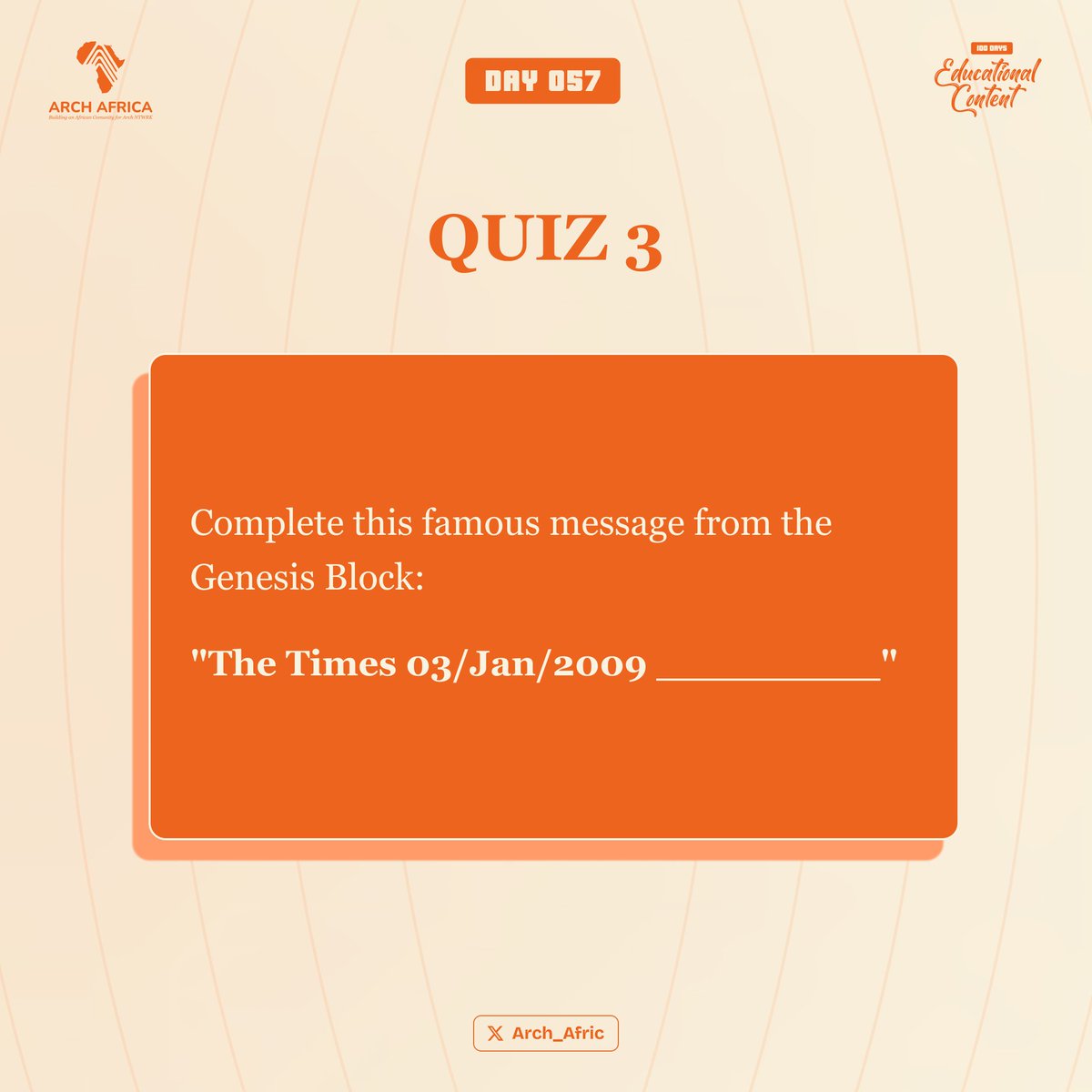 Arch Africa tweet media