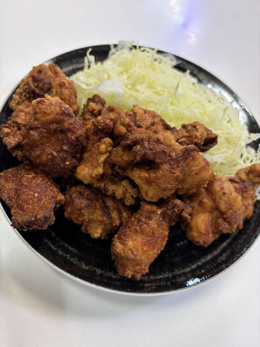 ひっさびさの唐揚げ(  ¯ ¯ )ᐝ