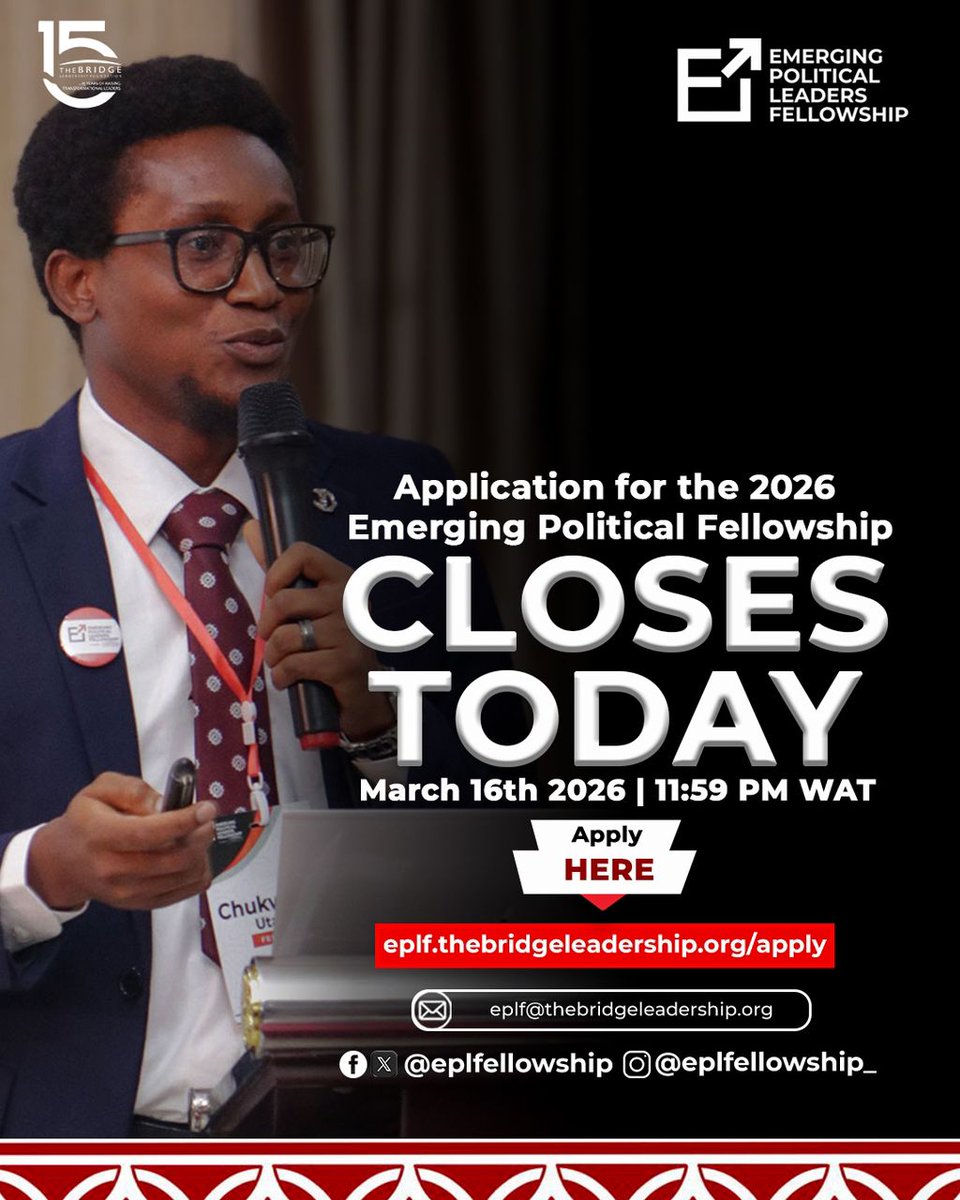 Emerging Political Leaders Fellowship tweet media