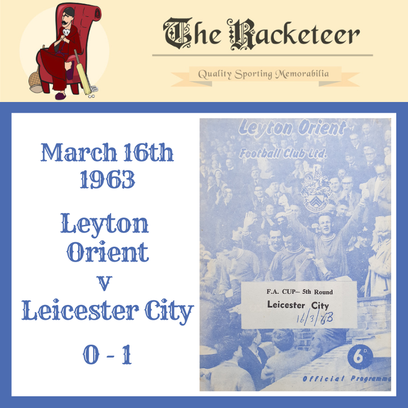 Theracketeer1's tweet image. #OnThisDay in 1963, and @LCFC were beating @leytonorientfc in a 5th Rnd #FACup tie 

@OldOsPics #Leytonorient @orientfans #footballprogrammes 

the-racketeer.co.uk/fa-cup-47-c.asp