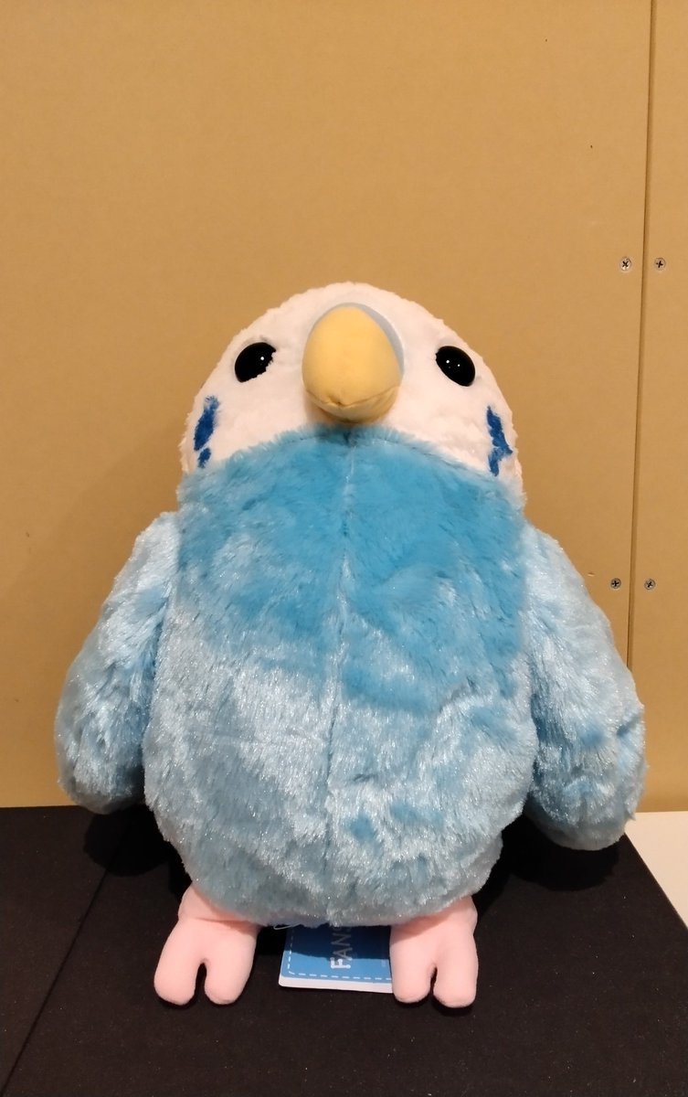 FAN セキセイインコ ぬいぐるみ XL プレミアム　2個セット 新品未使用タグ付き FANS セキセイインコぬいぐるみXLプレミアム