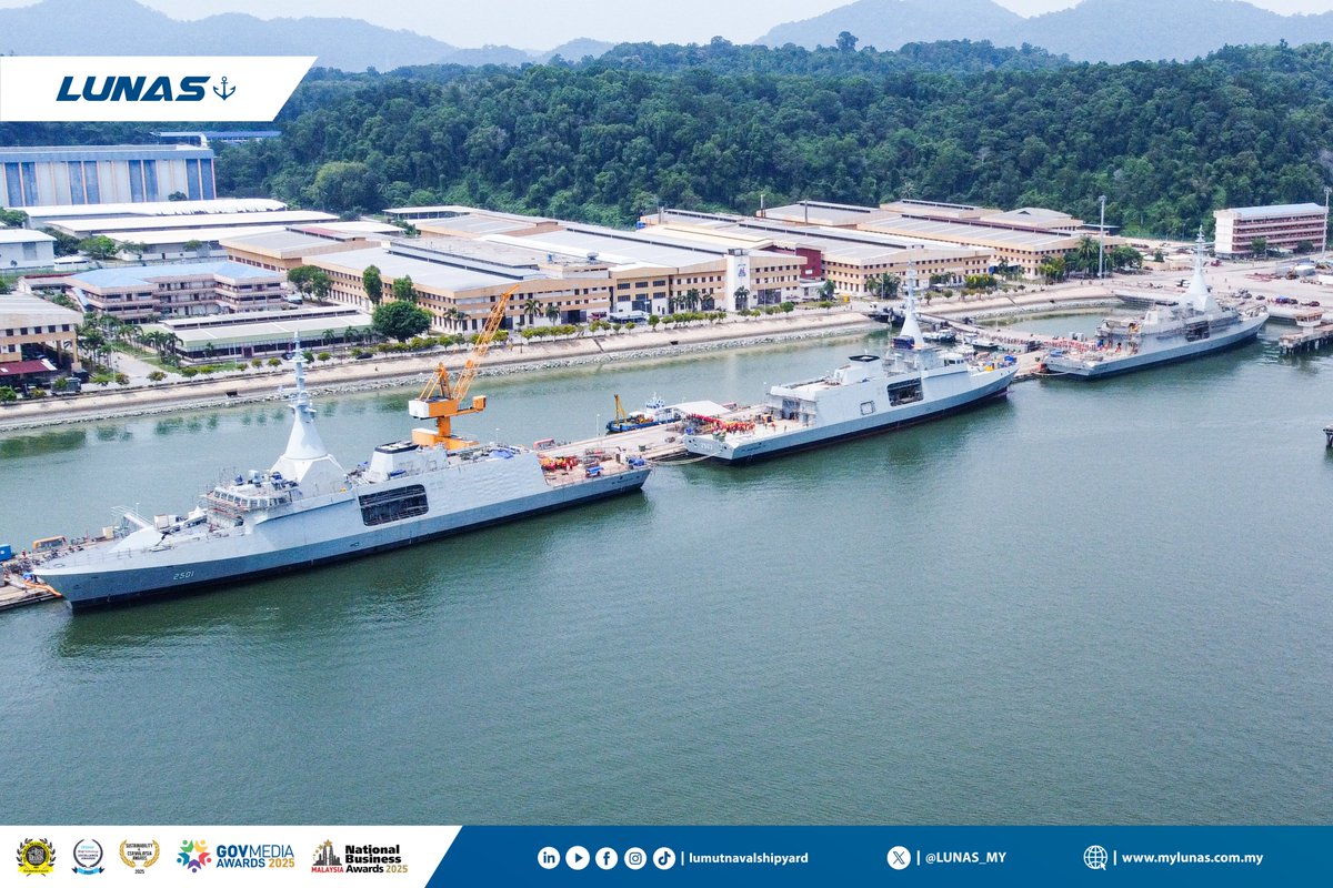 Lumut Naval Shipyard tweet media