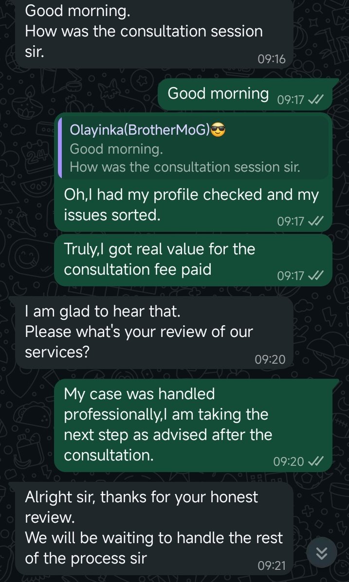 BrotherMoG01's tweet photo. Good morning.
May this week favour us,we shall experience grace, immeasurable favour and God's blessings shall be sufficient for us.

Here's a quick review from a prospective client who wants to relocate to Canada permanently through our package @nonstoptravels_ https://t.co/YUCR9aBLsT