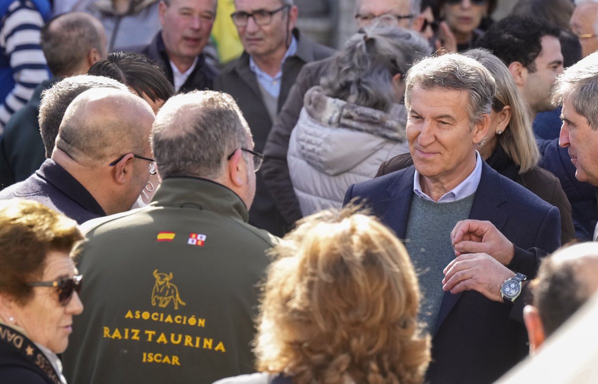🔵 Feijóo se ha volcado junto a <a href="/alferma1/">Alfonso F. Mañueco</a> en las elecciones de Castilla y León, recorriéndose pueblos y ciudades, y pisando la calle que Sánchez no puede pisar.

Y ha funcionado 🫰🏻🫰🏻