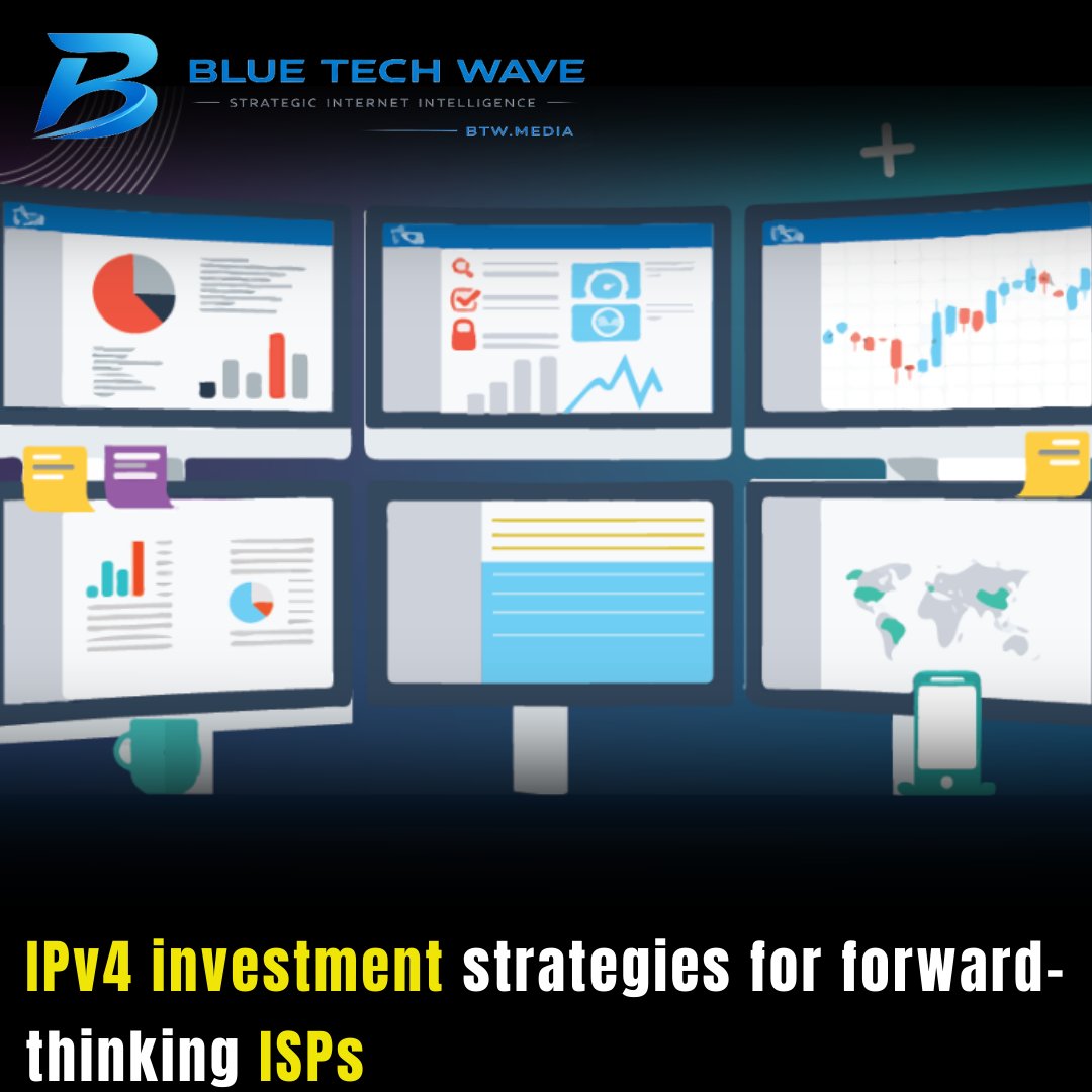 MediaBtw's tweet image. Discover how forward-thinking ISPs use IPv4 investment strategies to manage scarce address resources and support network growth.
Learn more: btw.media/all/it-infrast…
#AFRICA #IPv4 #ISPs