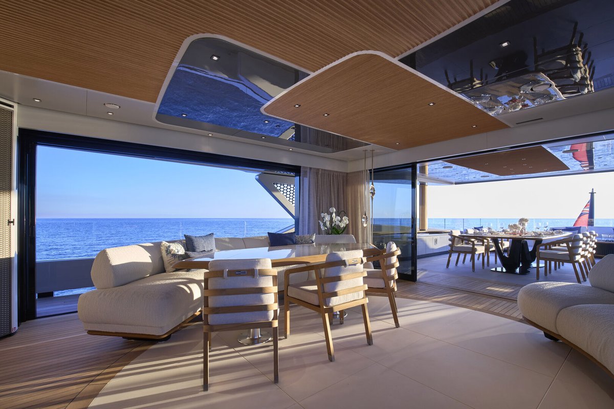 sytreports's tweet photo. π₯οΈ Onboard the 52m #Baglietto superyacht Awandra for charter with https://t.co/fQfUAHxe8t
SuperYacht Times takes a closer look onboard the 52-metre @BagliettoY motor yacht #Awandra, new to the charter market for 2026. Delivered in 2025 as part of the Baglietto 52m T Line series, she is now available for charter exclusively by https://t.co/fQfUAHxe8t - The Yacht Company, with dates open in the #mediterranean this summer.
π More images: https://t.co/5FS2sgclIq
#superyacht #yachtcharter #YachtLife #theyachtcompany