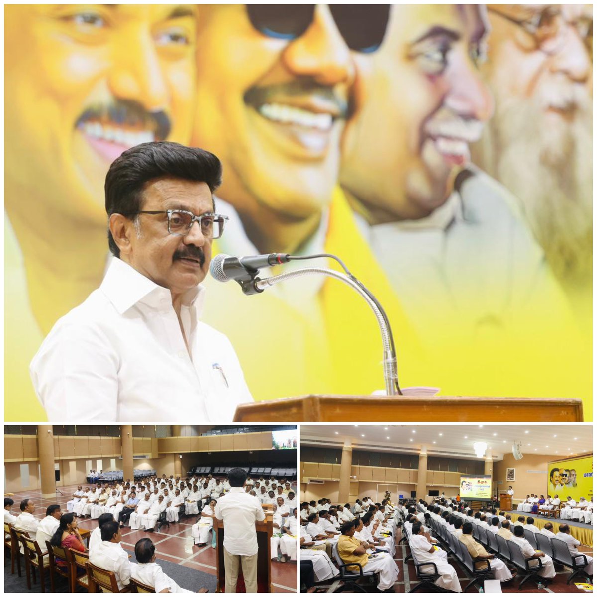 M.K.Stalin - தமிழ்நாட்டை தலைகுனிய விடமாட்டேன் tweet media