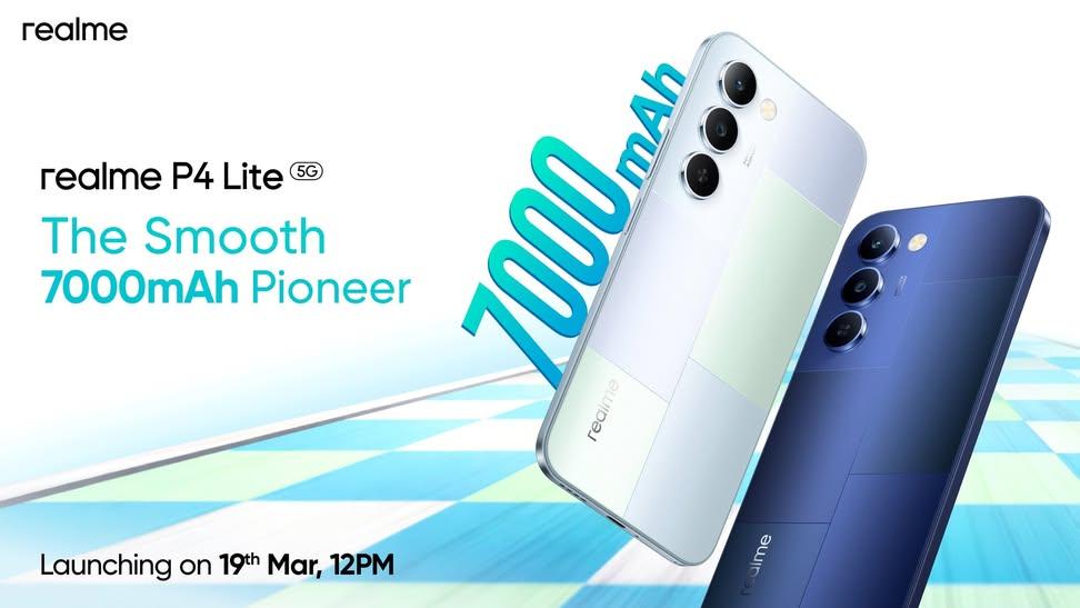 ManishAmbadiya's tweet image. 🚨 Realme P4 Lite 5G launching in India 🇮🇳 on 19th March, 2026
▪️ 144Hz LCD Display
▪️ Dimensity 6300
▪️ 13MP AI Rear Camera 📸
▪️ MIL-STD-810H + IP64 durability
▪️ 7,000mAh Battery 🔋
▪️ 8.4mm Slim Design
#realme #realmeP4Lite5G