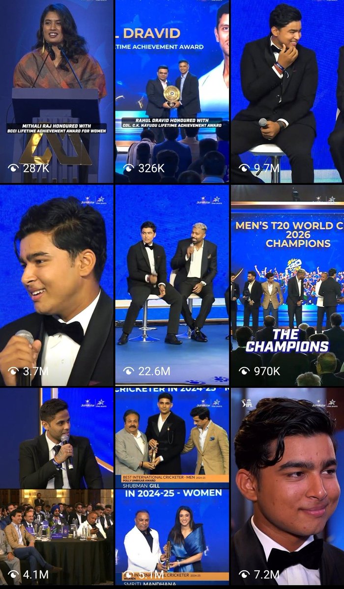 Aura of under 19 😅 champions  than T20 world championships 😅