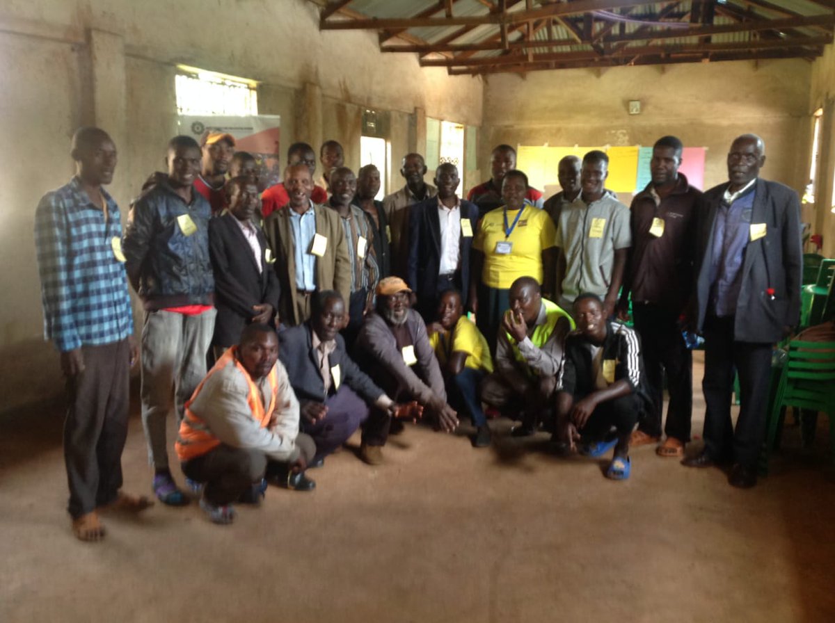 HFAW2015's tweet photo. Men in Nyamira County are stepping up as agents of change. Through a male engagement forum led by Hope Foundation for African Women (HFAW), men committed to stand against GBV and FGM, championing respect, protection, and equality for women and girls.

#EndGBV #EndFGM #MenAsAgents https://t.co/z77oD0ftMs