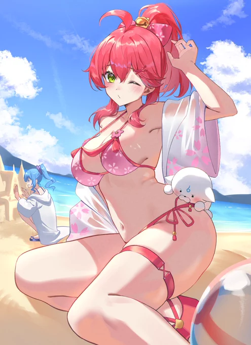 みこちサマー #miko_Art #ホロライブ