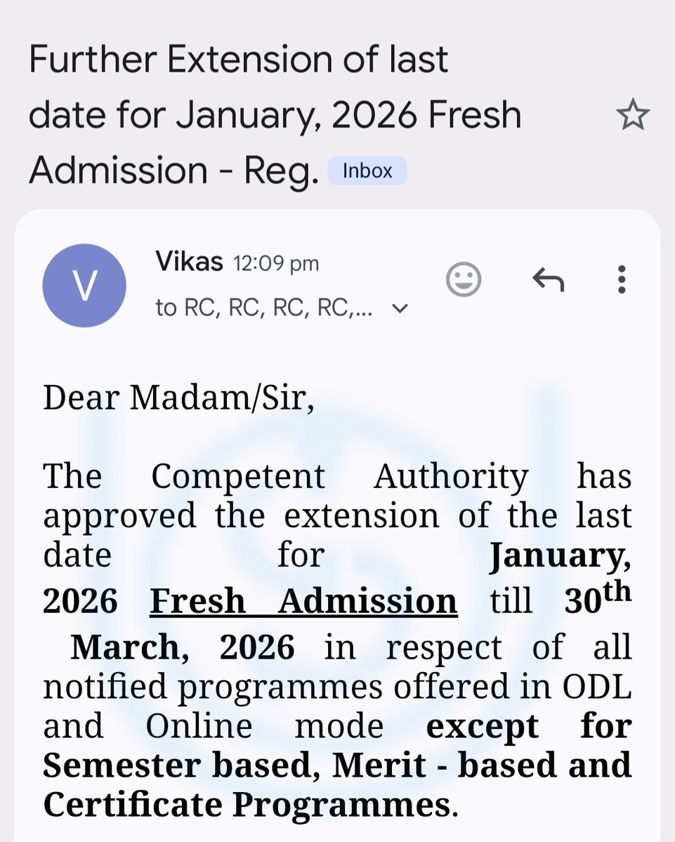 IGNOU Delhi-3 (@ignourcdelhi3) on Twitter photo 