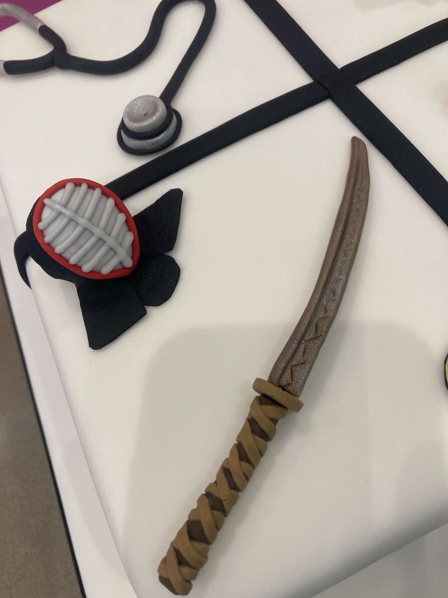 LouBcakes's tweet image. #hobbies themed #30th #birthday #cake featuring #camping #kendo #martialarts #travel &amp;amp; #stjohnambulance