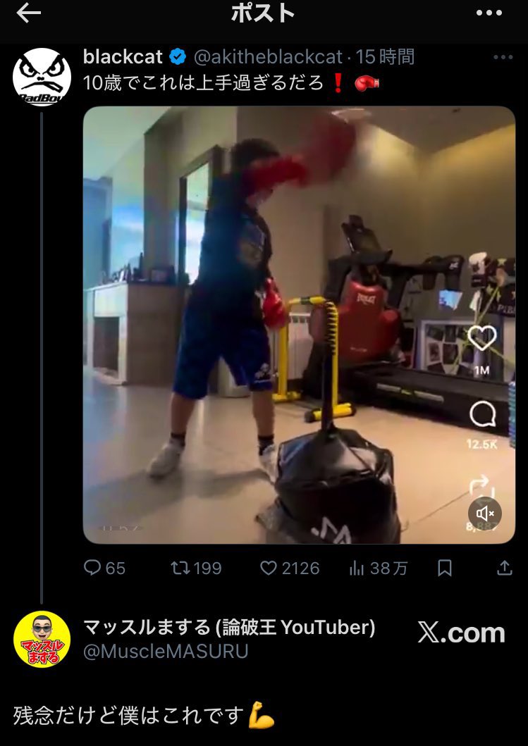 aimai_147's tweet photo. @vivienne_w_mai この人は相手がプロの格闘家だろうが
小学生、2歳児等の子供だろうが
自分の実力がわ��るモノ出さずにマウントを取るマジモンなので無視が1番です

本人曰く
・片手腕立てができる
・シャドーボクシング()が速い
・朝倉兄弟がビビってる
だからブレイキングダウンに出せてもらえないとかも言ってます https://t.co/vyQlVJMgSh