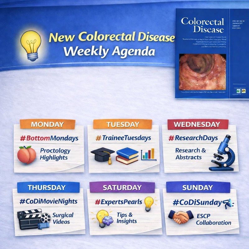 Colorectal Disease tweet media