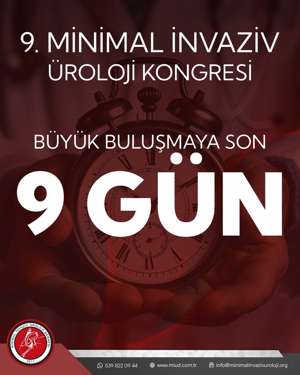 Minimal İnvaziv Üroloji Derneği tweet media