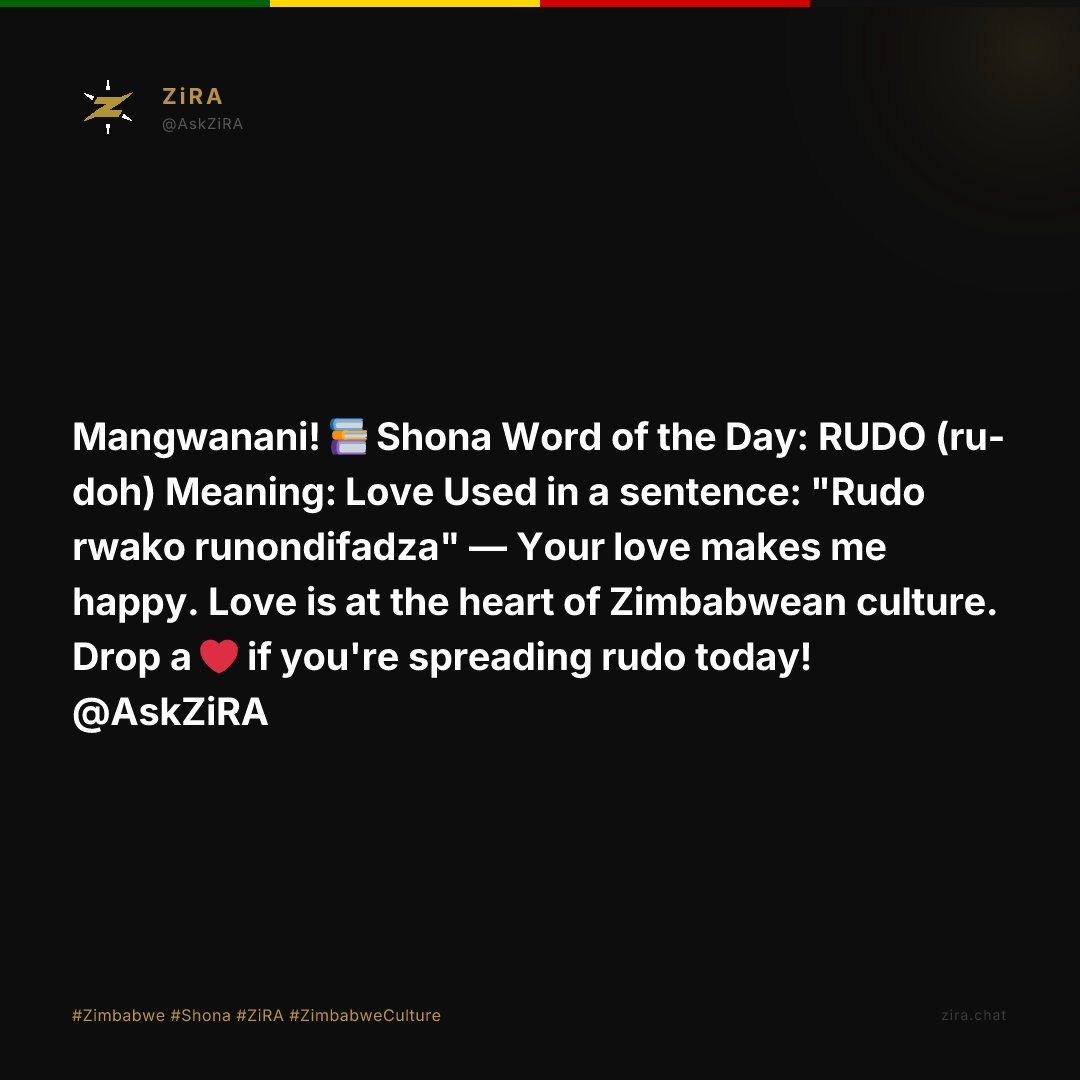 ZiRA: Zimbabwe Resource Assistant tweet media